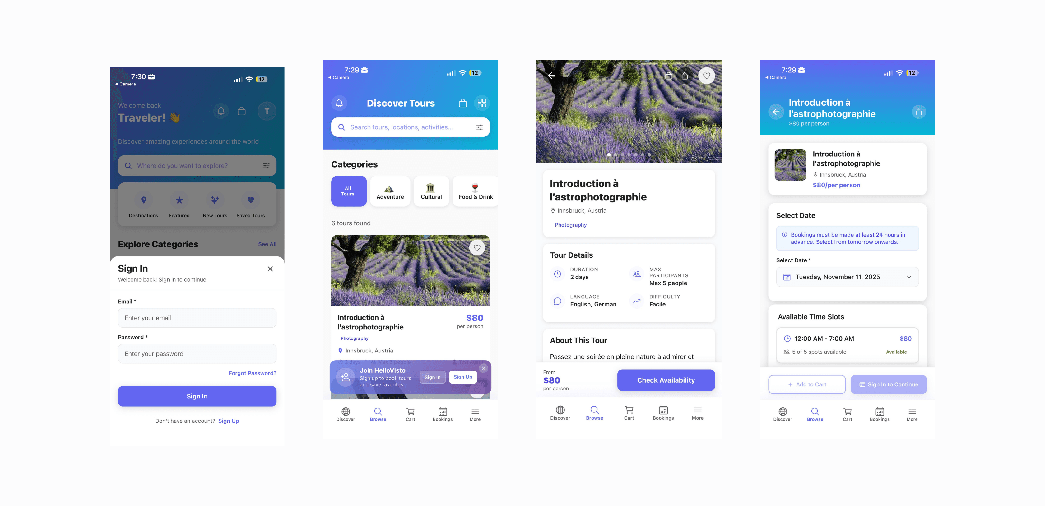 Hello Visto — Travel Marketplace Platform