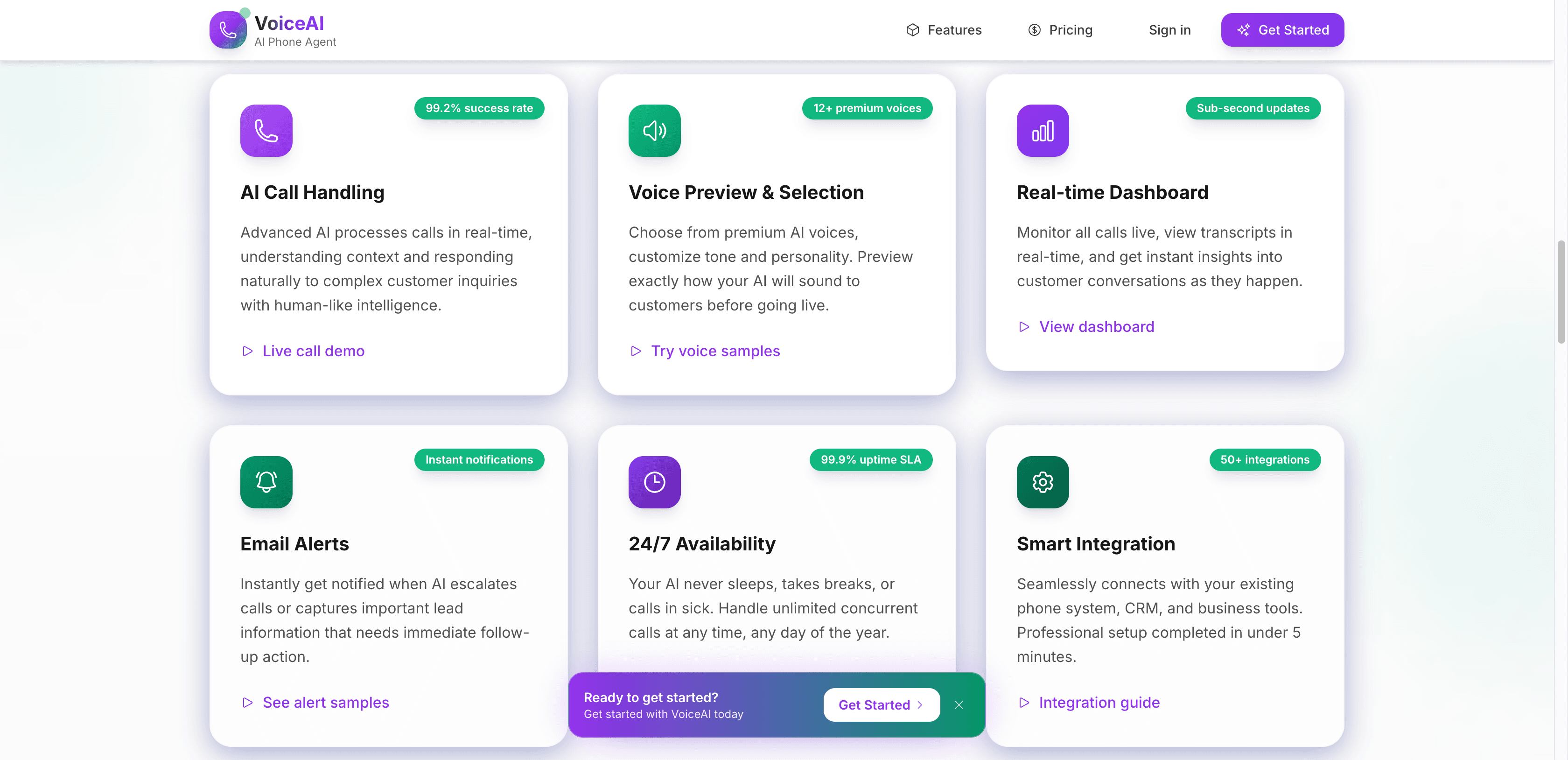 Inceptive AI — Intelligent AI Calling System